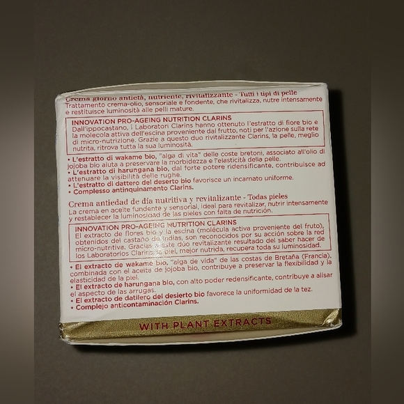 *SEALED* Clarins Nutri Lumiere Jour Day Cream Moisturizer - Picture 13 of 16